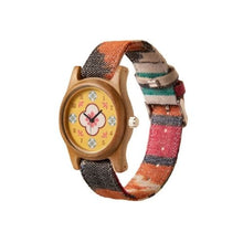 Load image into Gallery viewer, Mini Loca Jati Tegel Pesona &amp; Jelita Senja Tenun Strap
