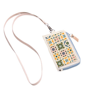 Zipper Id Card Wallet Tegel Pesona
