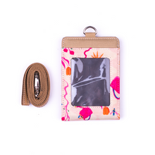 Load image into Gallery viewer, Bifold Id Card Wallet Bloem Pink Orange
