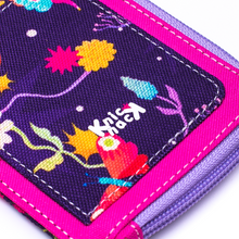 Load image into Gallery viewer, Zipper Id Card Wallet Bloem Pink Purple
