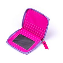 Load image into Gallery viewer, Zipper Wallet Bloem Pink Purple
